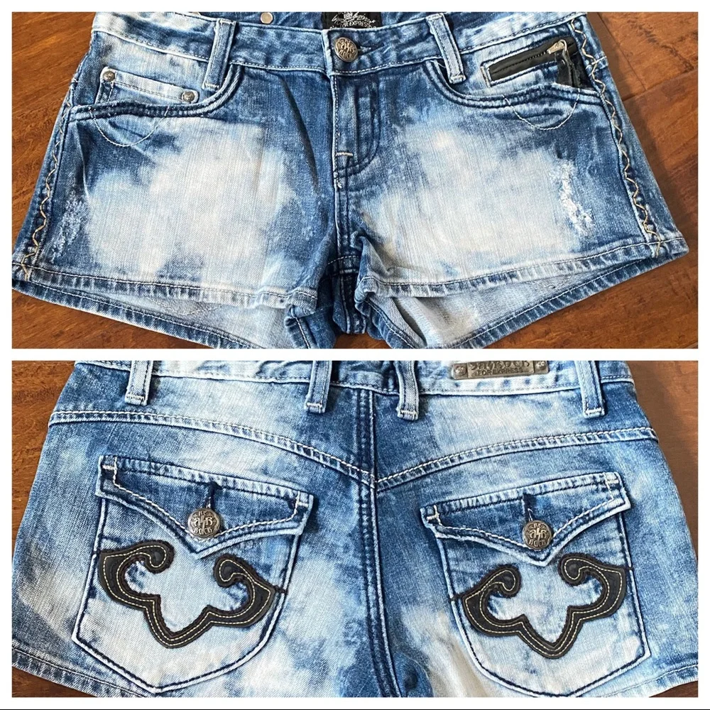 REROCK for Express Denim Shorts